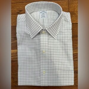 Brooks Brothers Grid Dress Shirt